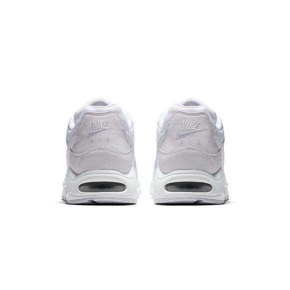Nike Air Max Command Leather Men’s Shoes Size 12 Triple White Silver 749760-102 - Picture 6 of 8